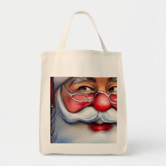 Santa Claus Tote Bag (Voorkant)