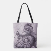 Santa Claus Tote Bag (Achterkant)
