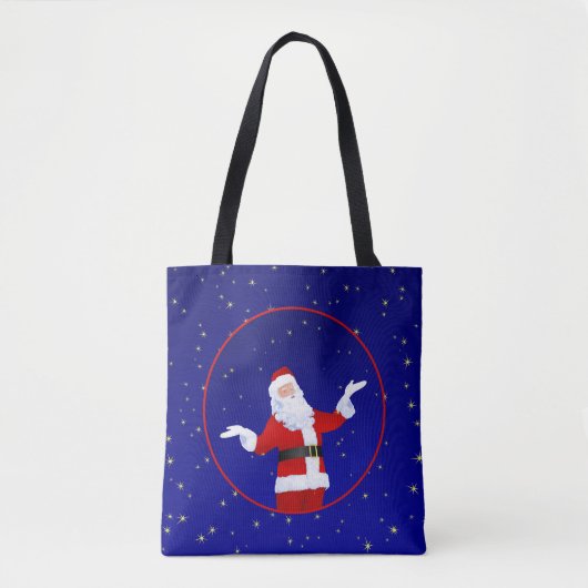 Santa Claus Tote Bag (Voorkant)