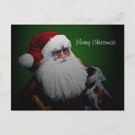 Santa Claus Traditioneel Briefkaart (Voorkant)