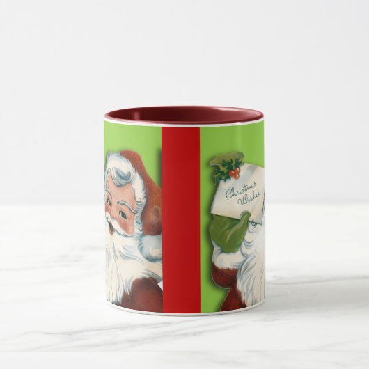 Santa Claus Travel- of koffiehandjes, steins Mok (Midden)