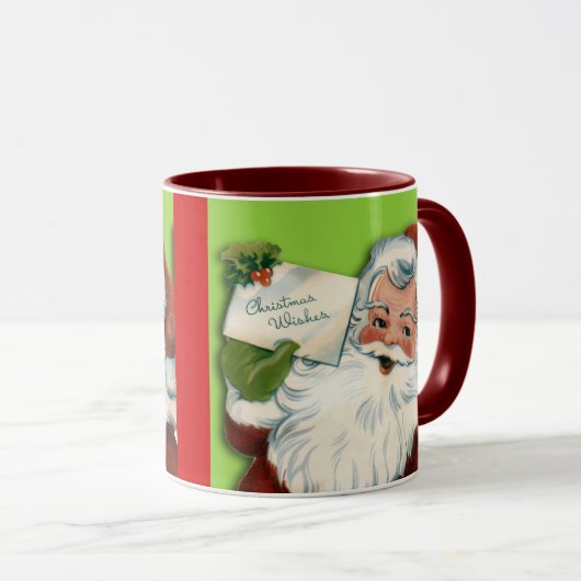 Santa Claus Travel- of koffiehandjes, steins Mok (Voorkant rechts)