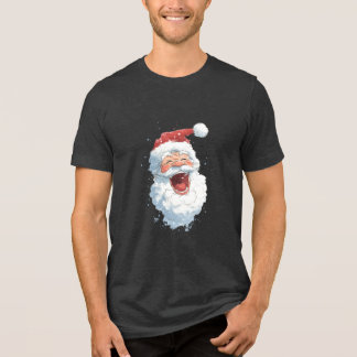 Santa Claus  Tri-Blend Shirt