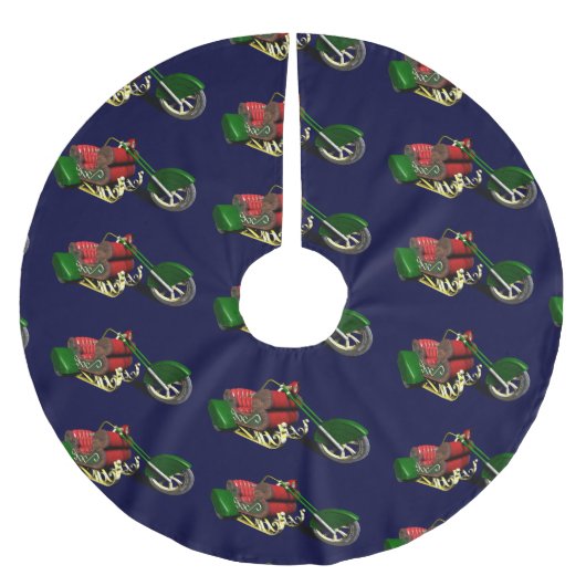Santa Claus' Trike Kerstboom Rok (Voorkant)