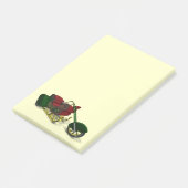 Santa Claus' Trike Post-it® Notes (Schuin)