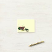 Santa Claus' Trike Post-it® Notes (Op bureau)