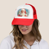 Santa Claus, trucker, hat 🎄 Trucker Pet (In situ)
