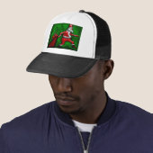 Santa Claus Trucker Pet (In situ)