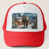 Santa Claus Trucker Pet (Voorkant)