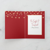 Santa Claus Trump Kaart (Binnen)