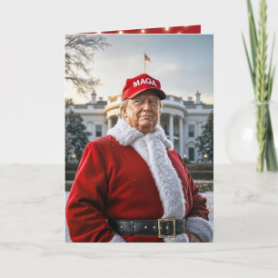 Santa Claus Trump Kaart