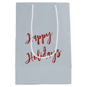 Santa Claus Trump Medium Cadeauzakje (Achterkant)