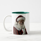 Santa Claus Tweekleurige Koffiemok (Links)