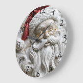 Santa Claus vakantie reliëf kunst Grote Klok (Hoek)