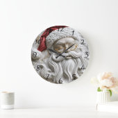 Santa Claus vakantie reliëf kunst Grote Klok (Huis)