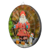 Santa Claus-versiering Dartbord (Voorkant Rechts)