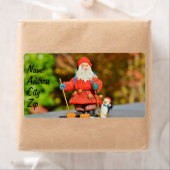 Santa Claus-versiering Etiket (Insitu)