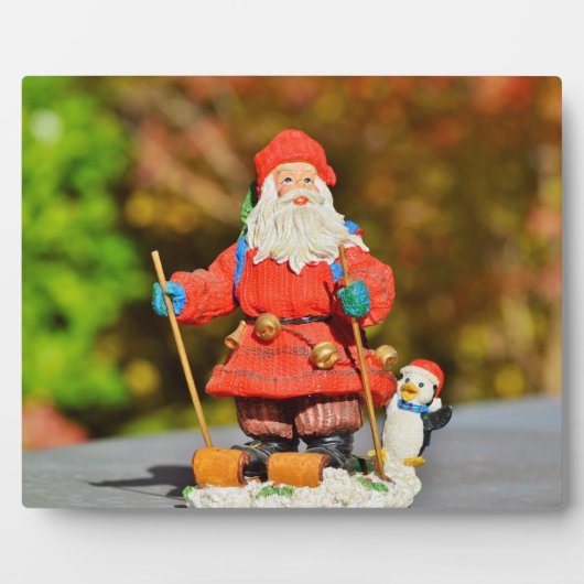 Santa Claus-versiering Fotoplaat (Voorkant)