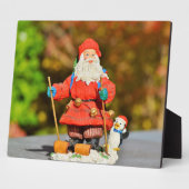 Santa Claus-versiering Fotoplaat (Zijkant)
