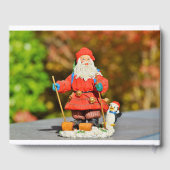 Santa Claus-versiering Gastenboek (Achterkant)