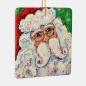 Santa Claus-versiering Keramisch Ornament (Rechts)