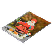 Santa Claus-versiering Notitieboek (Linkerzijde)