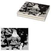 Santa Claus-versiering Rubberstempel (Gestempeld)