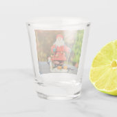 Santa Claus-versiering Shot Glas (Achterkant)