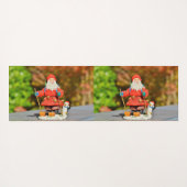 Santa Claus-versiering Yogamat (Achterkant (horizontaal))