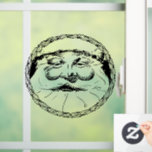 SANTA CLAUS VINTAGE CHRISTMAS WINDOW CLING RAAMSTICKER<br><div class="desc">SANTA CLAUS WINDOW CLING</div>