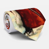 SANTA CLAUS Vintage Stropdas Collectie (Opgerold)