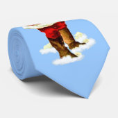 SANTA CLAUS Vintage Stropdas Collectie (Opgerold)