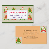 Santa Claus Visitekaartje (Voorkant / Achterkant)