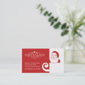 Santa Claus visitekaartje (Staand voorkant)