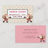 Santa Claus Visitekaartje (Voorkant / Achterkant)
