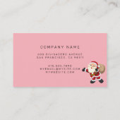 Santa Claus Visitekaartje (Achterkant)