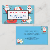 Santa Claus Visitekaartje (Voorkant / Achterkant)