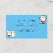 Santa Claus Visitekaartje (Achterkant)