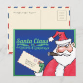 Santa Claus vs. de geesten van het Briefkaart (Voorkant / Achterkant)