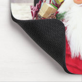 Santa Claus w kerstcadeaus French Bulldog Muismat (Hoek)