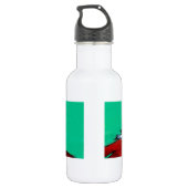 Santa Claus Waterfles (Achterkant)