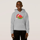 Santa Claus Watermeloen Roze Kerstmis (Voorkant volledig)