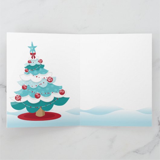 Santa Claus Wenskaart Kaart (Binnen)