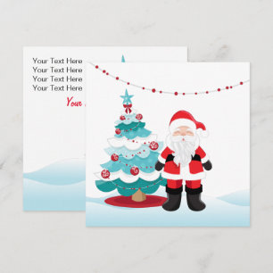 Santa Claus Wenskaart Kaart