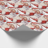  Santa Claus Whispering Cadeaupapier (Hoek)