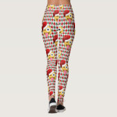santa claus wink emoji leggings (Achterkant)