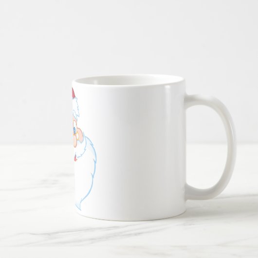 Santa Claus Winking Koffiemok (Rechts)