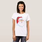 Santa Claus Winking T-shirt (Voorkant volledig)