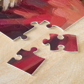 Santa Claus Wirehaired Pointing Griffon Christmas Legpuzzel (Zijkant)