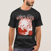 Santa Claus World Tour Christmas Xmas Holiday Paja T-shirt (Voorkant)